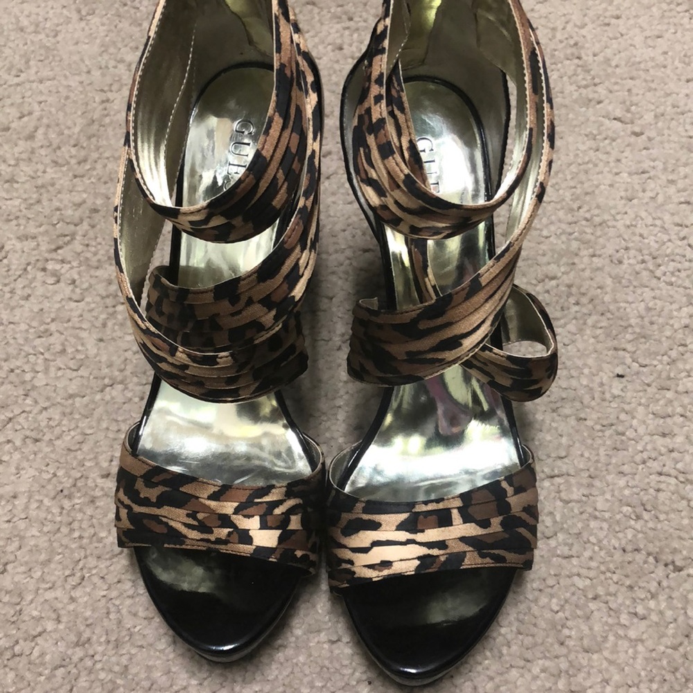 Cheetah High Heels Sandal